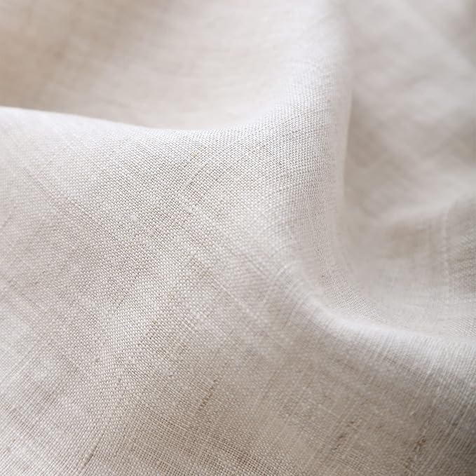 Amazhiyu Pure Linen Over The Door Laundry Hanging Hamper Bag - Image 6