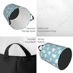 Cute Polar Bears Laundry Hamper Bag - Image 3