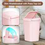 CEROELDA 3 Pack Bathroom Trash Can - Image 4