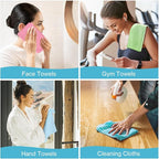 Orighty Washcloths, 20 Pack Microfiber Face Towels, Highly Absorbent and Soft - Image 7