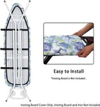 Hummingbird Hydrangea Ironing Board Cover Large Floral Extra Wide Table Top - Image 4