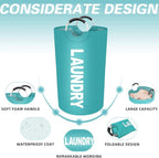 StorageRight 90L Large Laundry Basket, Laundry Hamper, Dirty Clothes Hamper - Image 3