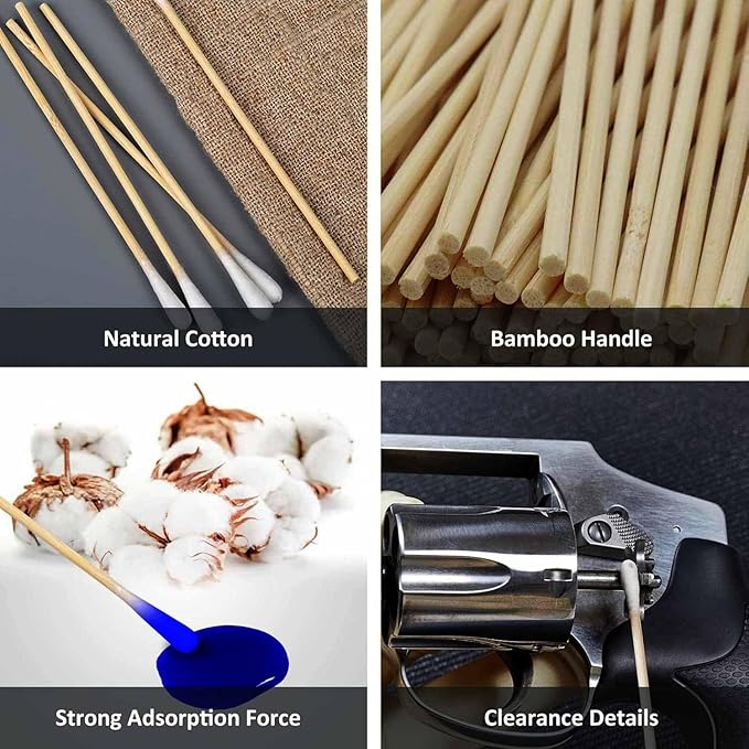 500 PCS Gun Cleaning Swabs - Image 4