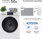 Mordimy 100% Cotton Terry Cloth Kitchen Towels, Super Soft and Absorbent Dish - Image 5