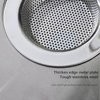 Kitchen Sink Strainer Stainless Steel, LASSHSWA Kitchen Sink Drain Strainer - Image 4