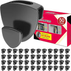 Space Saving Standard Hanger Hooks 50Pcs, Upgrade Heavy Duty Space Saver by Latoxcaa-SpaceMaster
