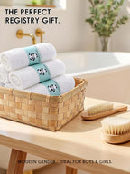 HIPHOP PANDA Baby Washcloths, Rayon Made from Bamboo - Image 6