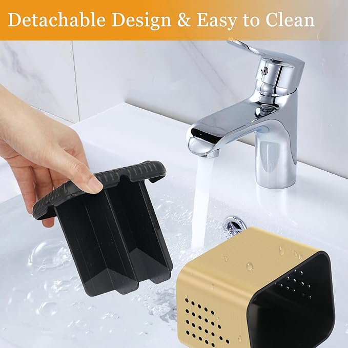 Toothbrush Holders for Bathrooms, Tooth Brush Holder for Bathroom Countertop - Image 3
