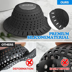 zaa Bathtub Drain Hair Catcher, Silicone Collapsible 1 Pack Drain Protector - Image 4