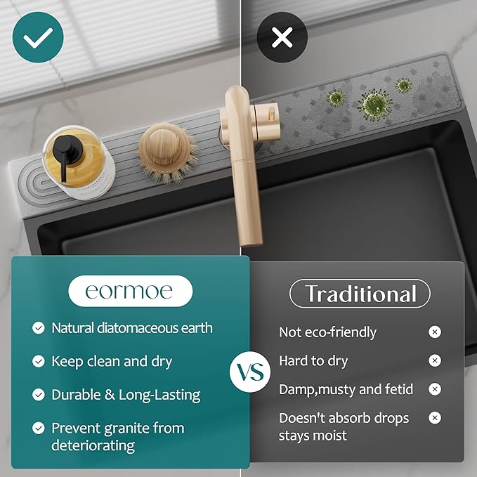 Kitchen Faucet Absorbent Mat - Image 6
