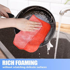 KinHwa Kitchen Washcloths for Dishes Absorbent Microfiber Dish Cloths Quick Dry - Image 7