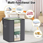 Clothes Storage Bags, 80L Large Capacity Containers - Image 5