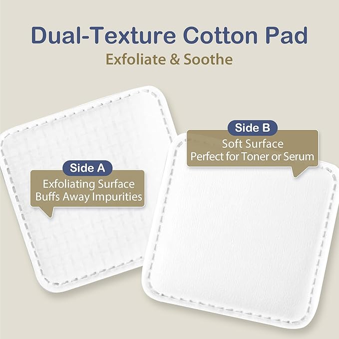 Ourmed Life Large Cotton Pads for Face, Soft & Lint-Free Cotton Rounds - Image 4