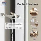 HOME MASTER HARDWARE Hinge Pin Door Stopper 12-Pack, Adjustable Heavy Duty Zinc - Image 8