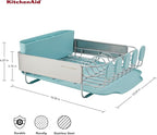 KitchenAid Compact Space Saving Rust Resistant Dish Rack - Image 2