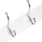 Amazon Basics Rectangular Farmhouse Wall-Mounted Coat Rack - Image 2