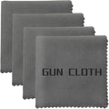 4 Pack Microfiber Gun Cleaning Cloth, Reusable Microsuede Cleaning/Polishing by Miaozhun