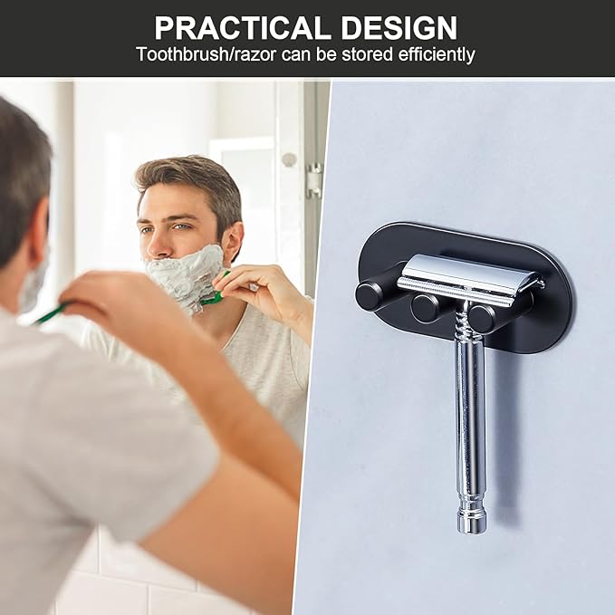 Electric Toothbrush Head Holder, Toothbrush Holders Wall Mounted, Adhesive - Image 8