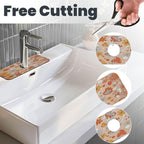 Mushroom Magic Retro Floral Bold Kitchen sink faucet pad, strong water - Image 3