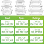 HOMBERKING Glass Food Storage Containers - Image 2