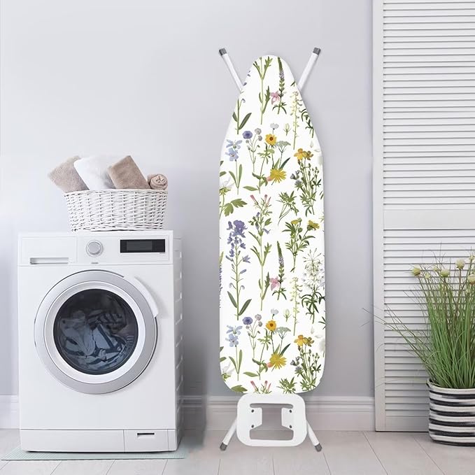 ZDCUSTOM Floral Ironing Board Cover Scorch and Stain Resistant Ironing Board - Image 3