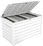 Keter XXL 230 Gallon Deck Storage Box Outdoor Patio Container ~ White - Image 2