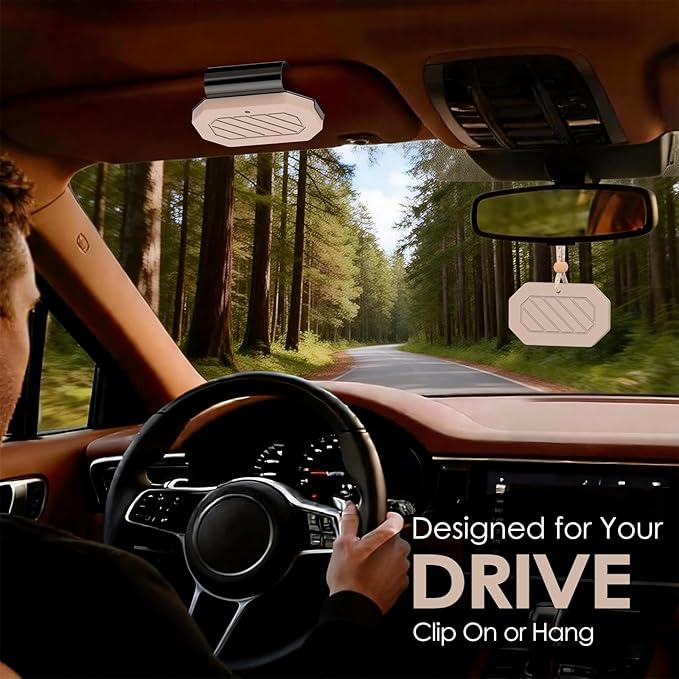 Car Air Freshener, 2-in-1 Stone Car Freshener - Image 3