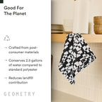 GEOMETRY Dishcloth – Evergreen Collection – Quick-Dry, Ultra-Absorbent - Image 3