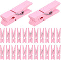Jdesun 50pcs Pink Wooden Small Clothespins Photo Clips Wood Paper Peg Pin Craft by Jdesun