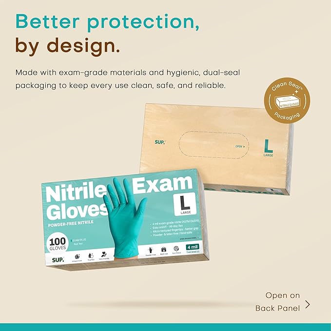 SUP Powder-Free Nitrile Gloves - Image 5