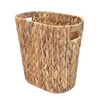 PINXIURY Bathroom Wicker Trash Can Handwoven Wicker Waste Basket by PINXIURY