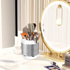 Silver Toothbrush Holders for Bathrooms Countertop Organizer - Image 7