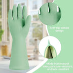 Cleaning Gloves for Dishwashing, 4/5 Pairs Reusable Kitchen Gloves for Wash - Image 2