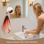 SEMAXE 12 Pack Hand Towels for Bathroom, 100% Cotton Towels - Image 5
