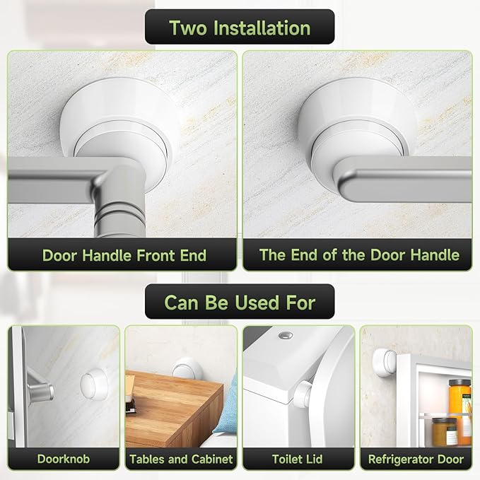 2PCS Door Stopper Wall Protector - Image 6