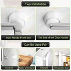 2PCS Door Stopper Wall Protector - Image 6
