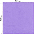 HOMEXCEL Purple Microfiber Cleaning Cloth 12 Pack 12.5 x 12.5 Inch Microfiber - Image 7