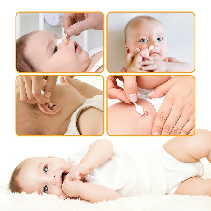 Baby Cotton Swabs with Large Tips - Image 6