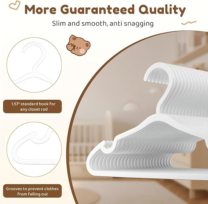 Plastic Kids Hangers - Image 3