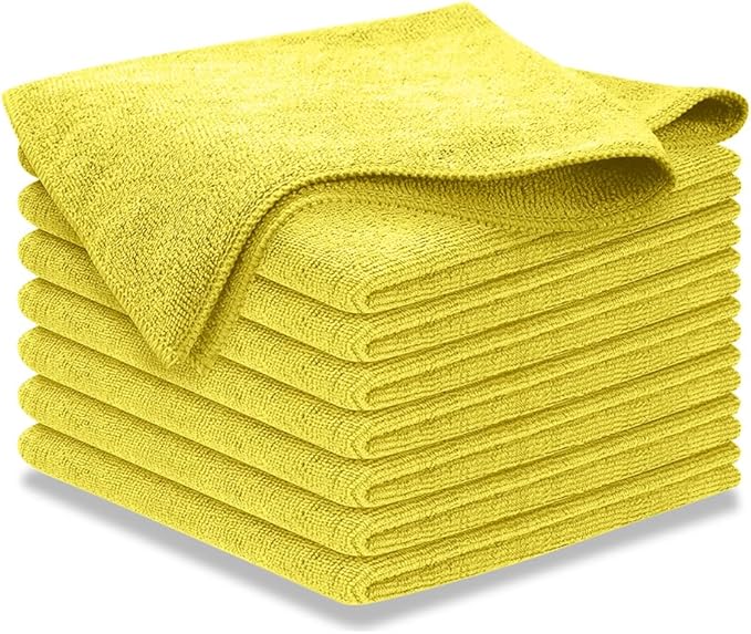 USANOOKS Microfiber Cleaning Cloth Yellow by USANOOKS