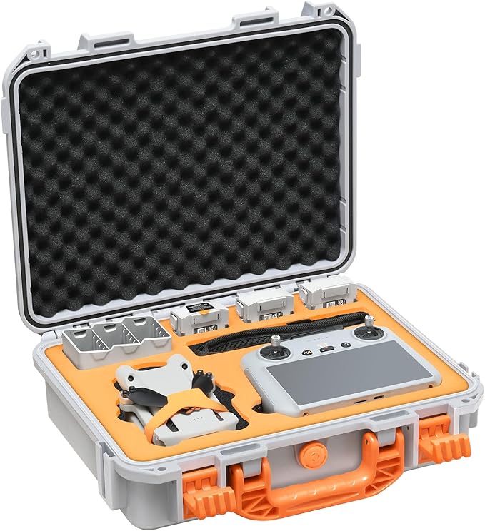 Hard Case for DJI Mini 3 Pro/3/Mini 4 Pro, Waterproof Pressure Resistant by YETEETH