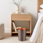 Monarch Abode Metal Bathroom Trash Can – Waste Basket - Image 7
