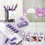 60PCS Baby Shower Clothespin Games Mini Clothes Pins 1.4 inch - Image 4