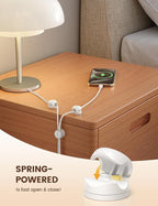 Lamicall 6Pack Rotatable Cord Organizer Cable Clips - Image 5