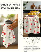 Flour Sack Kitchen Towels Set of 2-18x26 Cotton Dish Towels - Image 4
