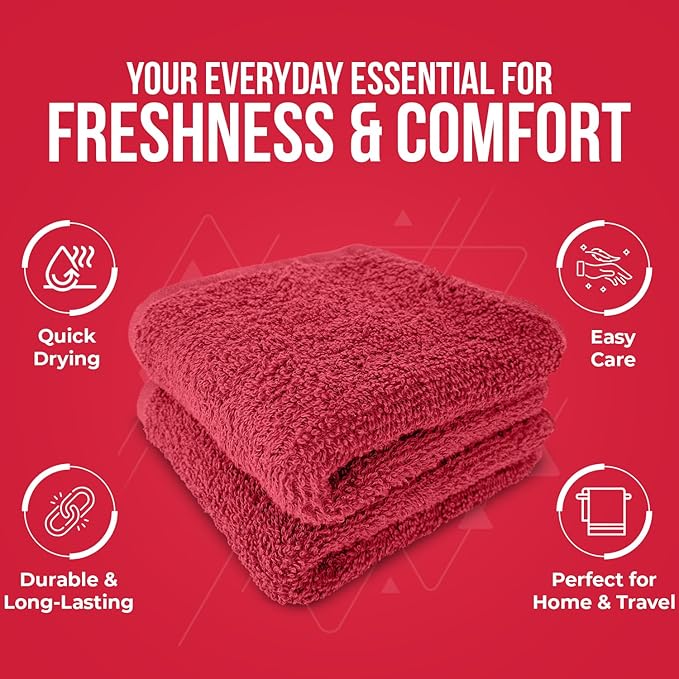 DAN RIVER 24 Pack Wash Cloths for Showering - Image 5