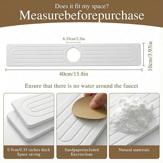 Premium Diatomite Stone Drying Mat - Image 5