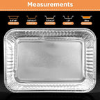 50 Pack Weber Grills Compatible Drip Pans 6415 - Image 6
