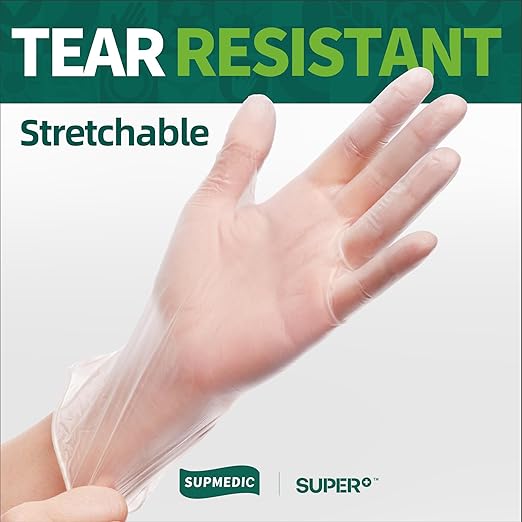 Vinyl Disposable Exam Gloves - Image 6