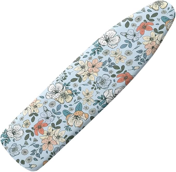 Dense Flower Ironing Board Cover and Pad Cover by Darisoco
